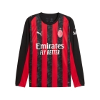 Maillot AC Milan Domicile Manches Longues 2025/2026