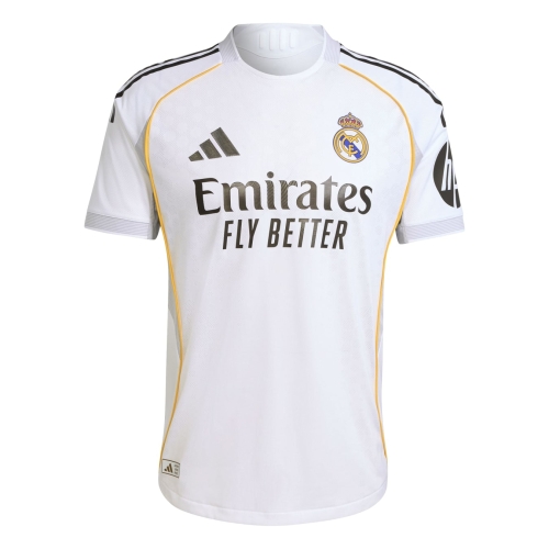 Real Madrid Authentic Home Jersey 2025/2026