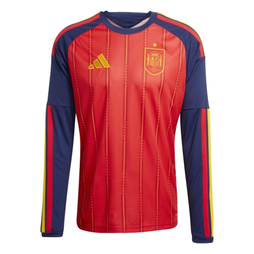 Spain Home Long Sleeve Jersey 2026/2027