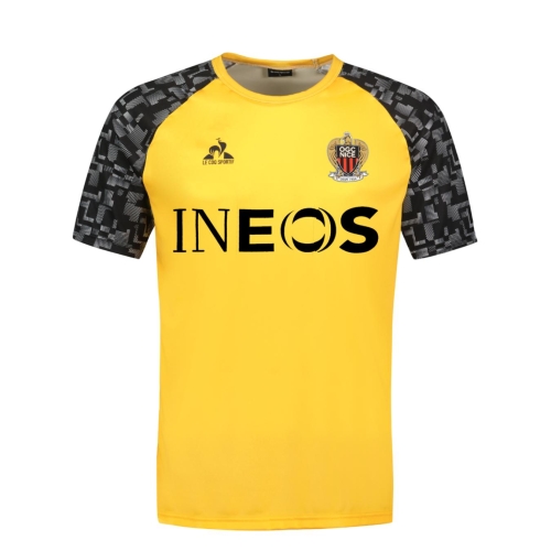 OGC Nice Goalkeeper Match Jersey - Original Yellow Le Coq Sportif