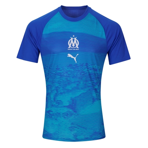 Maillot OM Pré-Match Bleu