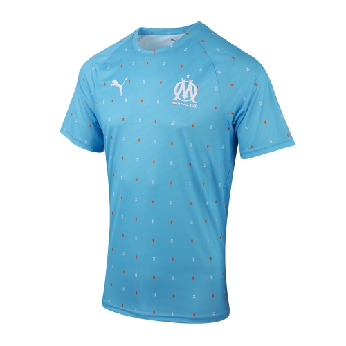 Maillot Pré-Match Bleu Azur OM