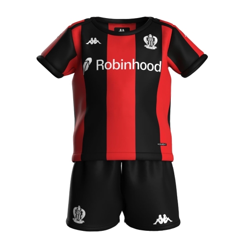 OGC Nice 2025/2026 Baby Home Mini Kit