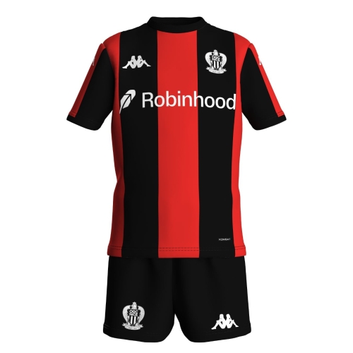 OGC Nice 2025/2026 Kids Home Mini Kit