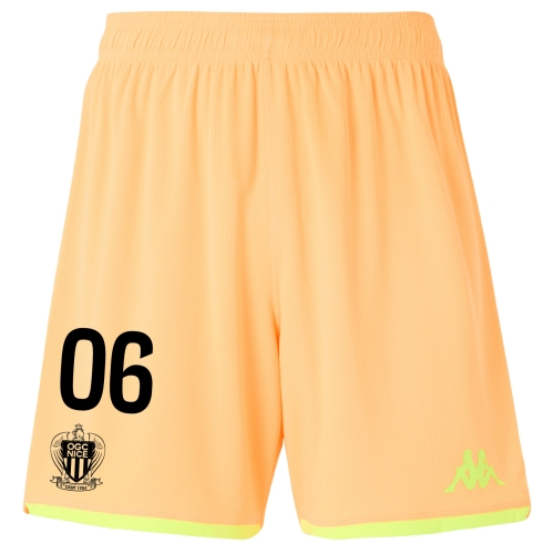 Short Gardien OGC Nice 2025/2026 Jaune